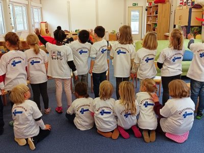 Erste-Hilfe-Kurs der Vorschulkinder